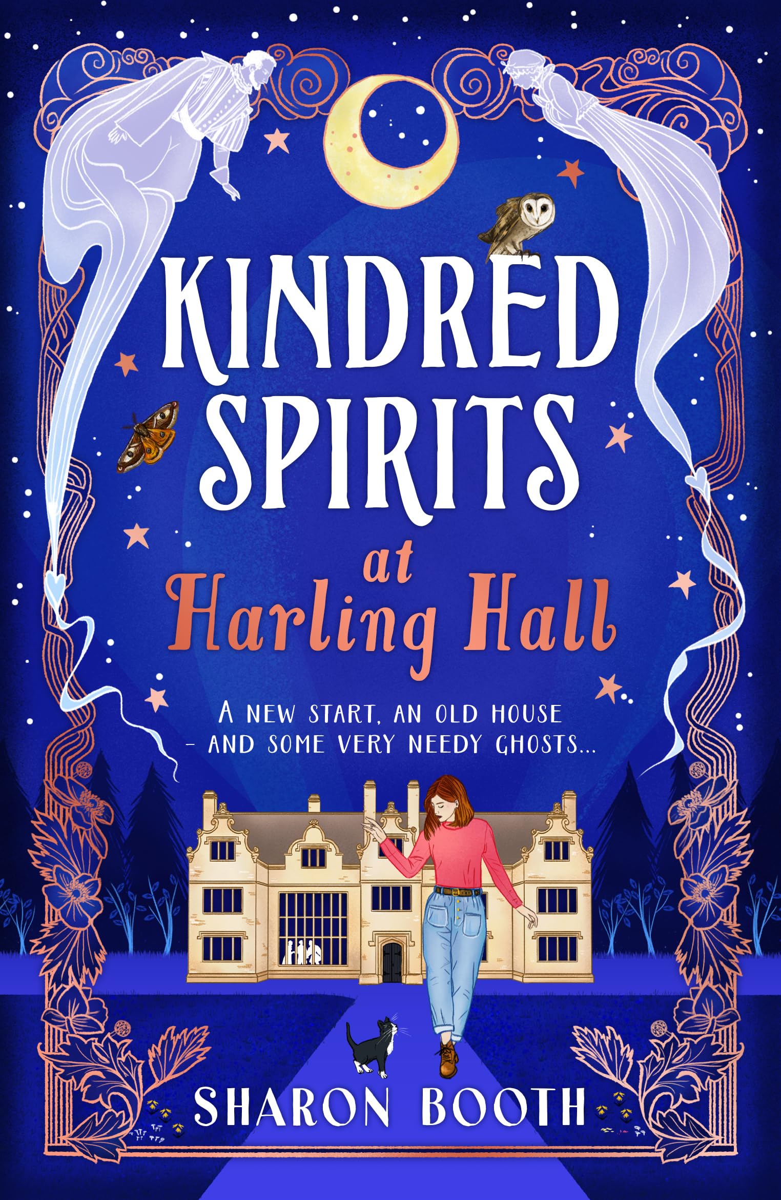 Kindred Spirits at Harling Hall: Curl up with a cosy, romantic series with a magical twist from Sharon Booth for 2025 (Ghosts of Rowan Vale)