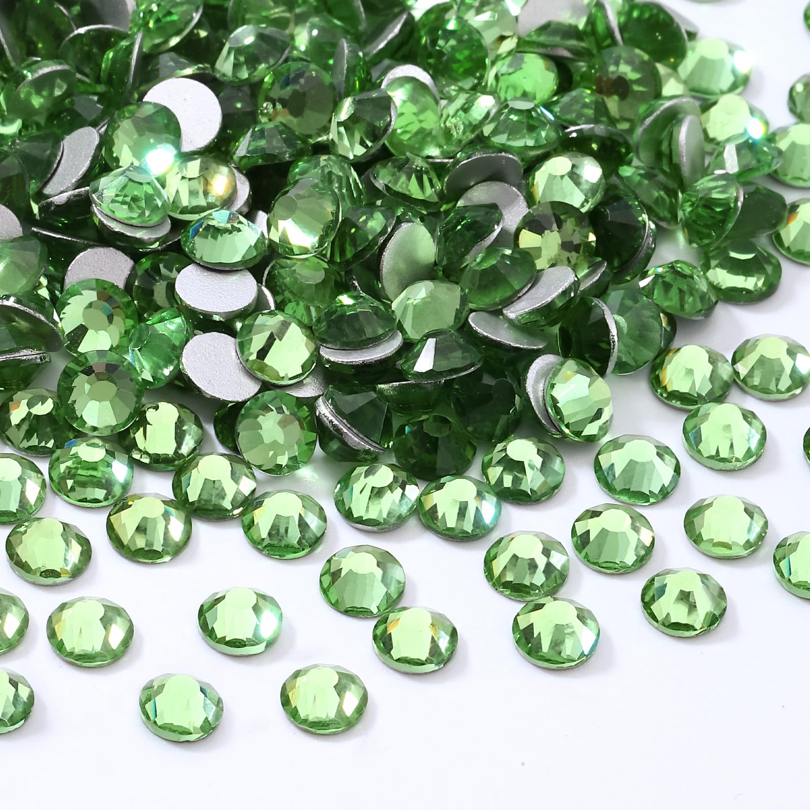 1440PCS Light Green SS16 Flatback Rhinestones(3.8-4.0mm)