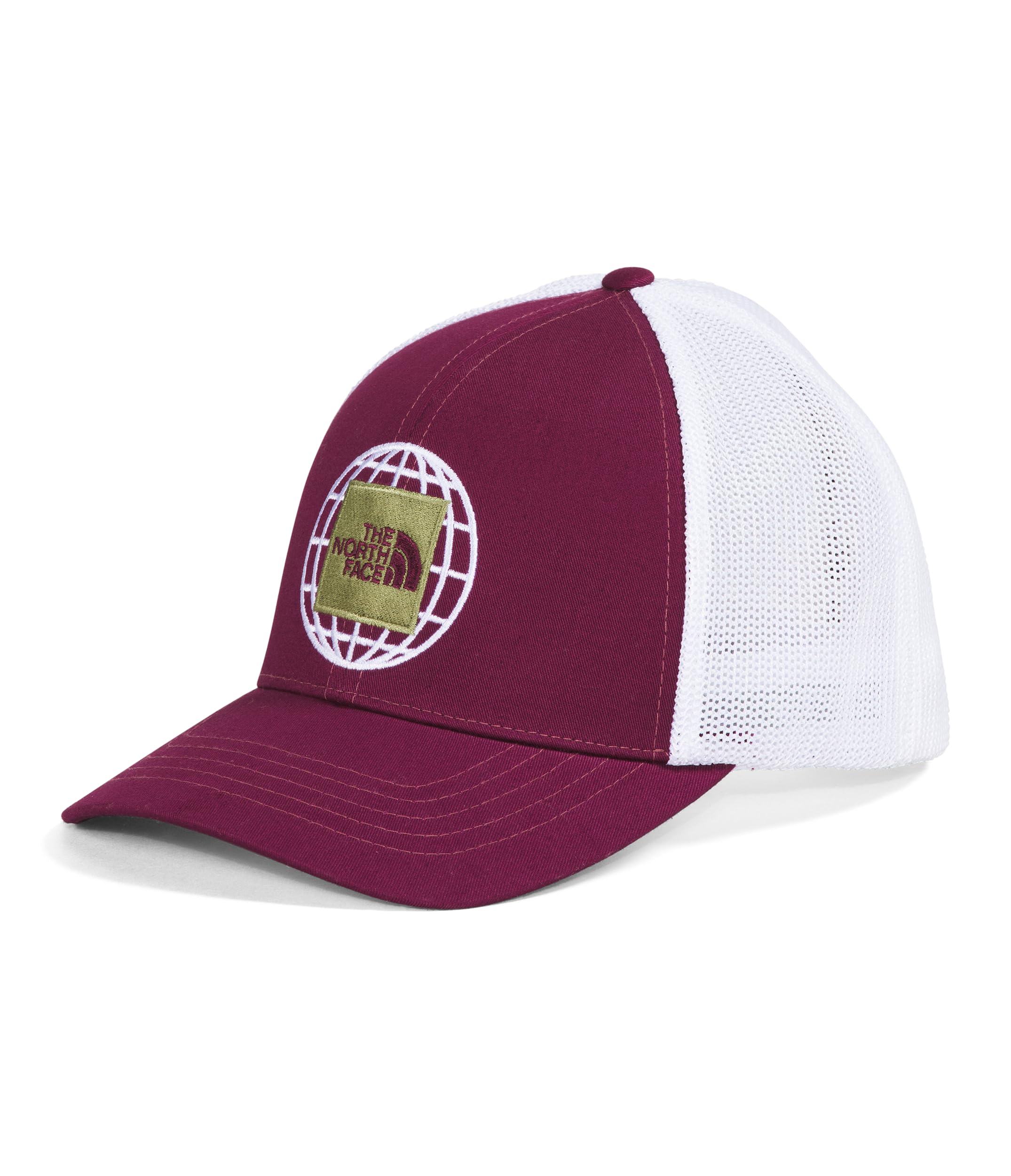 The North FaceTruckee Trucker, Boysenberry/Sulphur Moss/Geo Graphic, Small/Medium