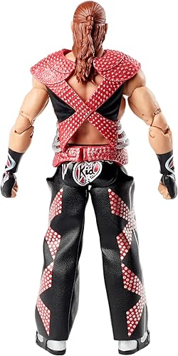 Miniatura 4 de WWE Ultimate Edition - Figura de acción de Shawn Michaels de 6 pulgadas con equipo de entrada cabezales adicionales y manos intercambiables