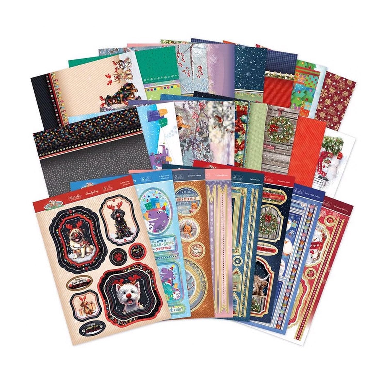 Hunkydory Crafts Cute Christmas Luxury Topper Collection CUTE24-101