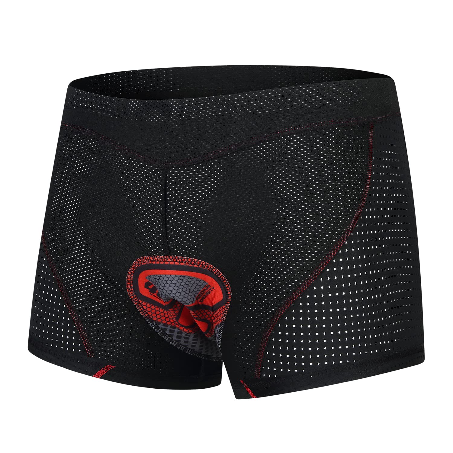 WOSAWE Boxer de cyclisme rembourré pour homme