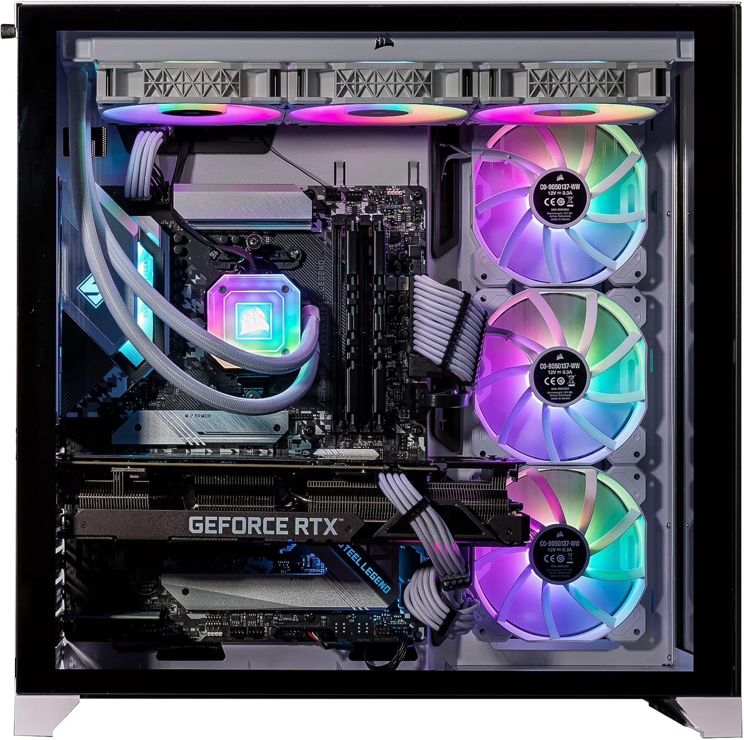 Velztorm Lux Gaming & Entertainment Desktop PC (AMD Ryzen 9 5950X 16-Core, 32GB RAM, 1TB PCIe SSD + 1TB HDD, GeForce RTX 4080 Super 16GB, WiFi, HDMI, USB 3.2, USB 3.1, Display Port, Win10P) Velztorm Lux Gaming & Entertainment Desktop PC (AMD Ryzen 9 5950X 16-Core, 32GB RAM, 1TB PCIe SSD + 1TB HDD, GeForce RTX 4080 Super 16GB, WiFi, HDMI, USB 3.2, USB 3.1, Display Port, Win10P)