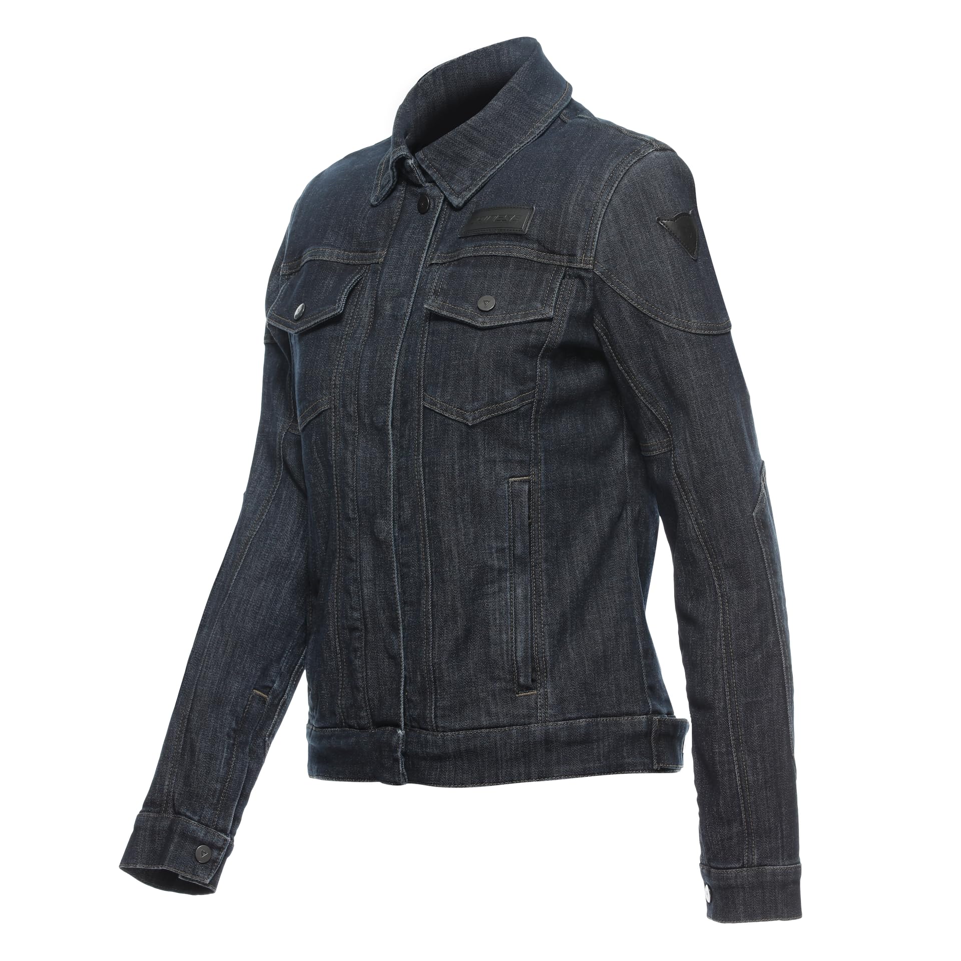 Dainese - Denim Tex Jacket Lady, Motorcycle Jeans Jacket, Denim Fabric, Soft Protections On Shoulders And Elbows, Women's Motorcycle Jacket, Blue, 54