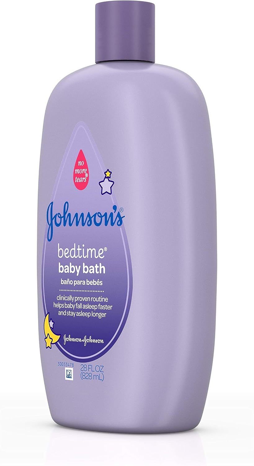 Johnson's Baby Bath Bedtime, 28 Ounce (Pack of 2)