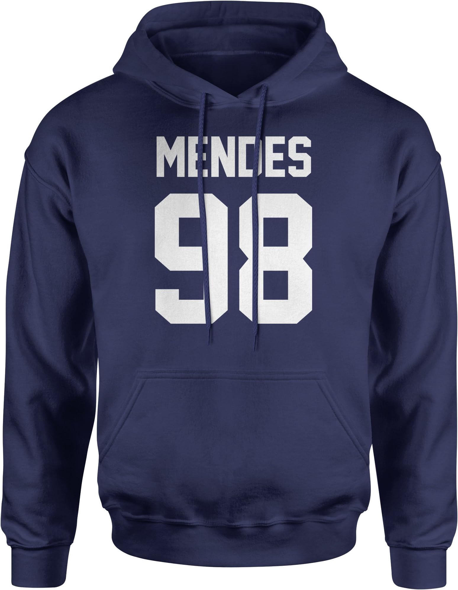 Unisex Mendes 98 Birthday Jersey Mens Womens Hooded Sweatshirt