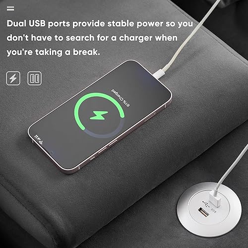 Miniatura 6 de Modern U-Shaped Sectional Couches Sofa, 6-Seat Modular Couch with Chaise Lounge, Sleeper Sofa Bed Convertible Sectional for Living Room,