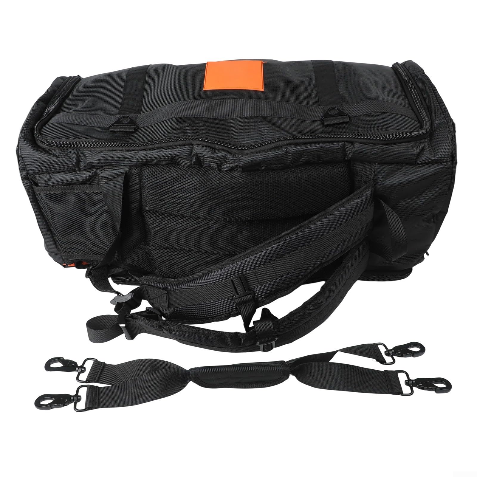 Bolsa de altavoz portátil para JBL para Partybox 320, funda suave con asa y correa ajustable, cubierta de almacenamiento de viaje para equipos de audio (negro)