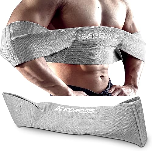 Miniatura 9 de Kcross Banda de Prensa de Banco para Hombres y Mujeres, Banda de Prensa de Banco para Levantamiento de Pesas, Banda de Ejercicio de Flexiones Plus