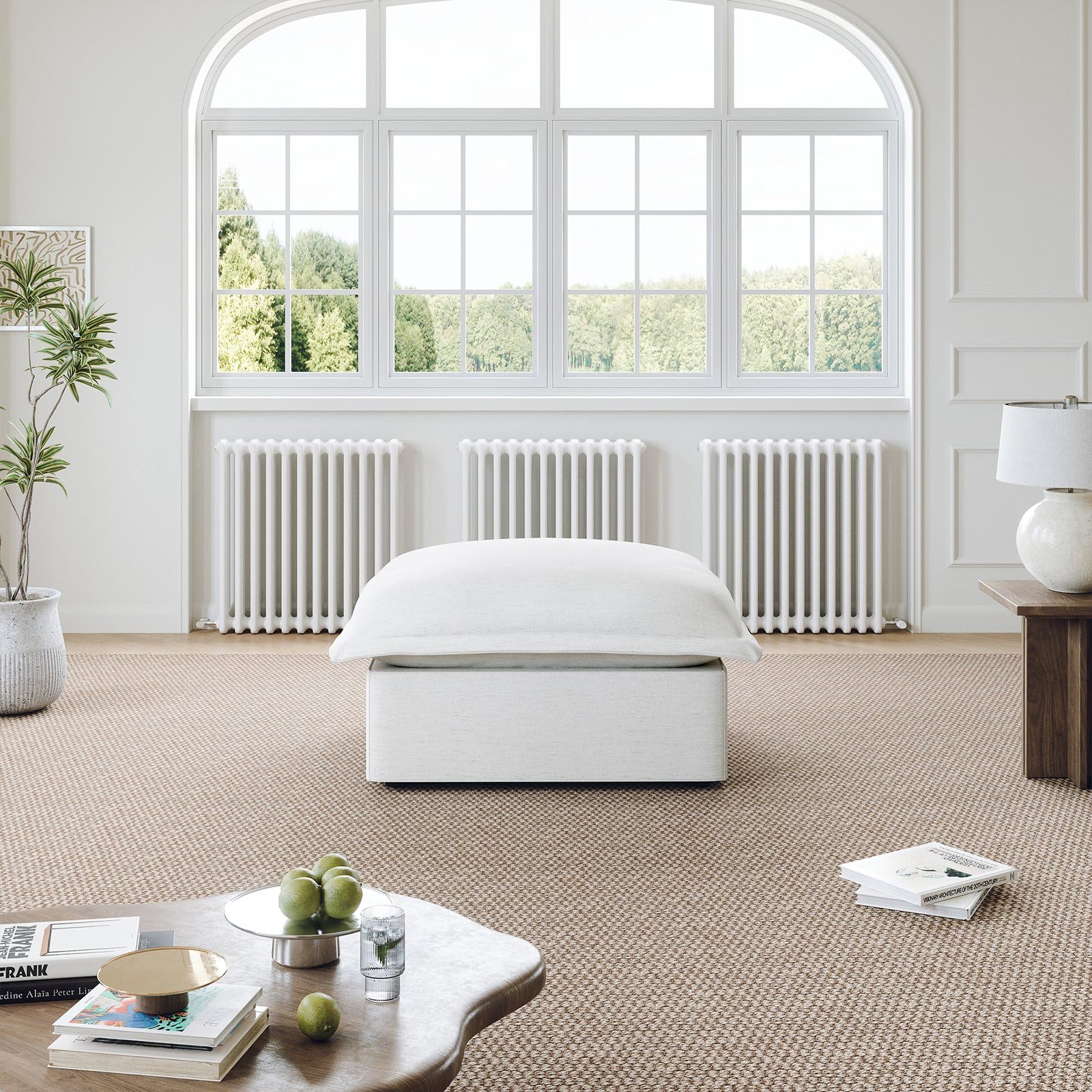 Lopzeho Cloud Sectional Sofa, Down Fill Cloud Couch, Convertible Modular Couch with Washable Cover, Movable Ottoman, Sectional Couches for Living Room