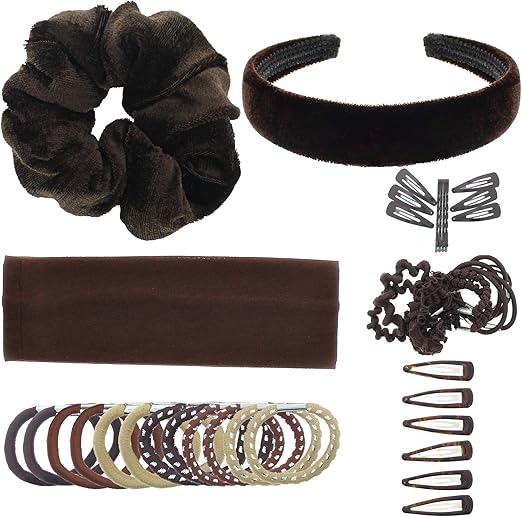 43 Piece Back to School Hair Accessories Set for Girls Colour Options