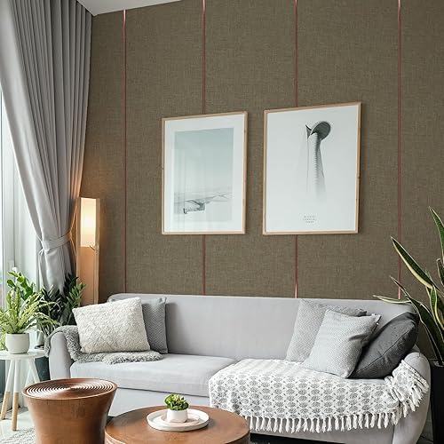 Miniatura 5 de Moldura para despegar y pegar, en forma de D de oro rosa, flexible y autoadhesivo, 9.8 pies de moldura impermeable para paredes, bordes y bordes,