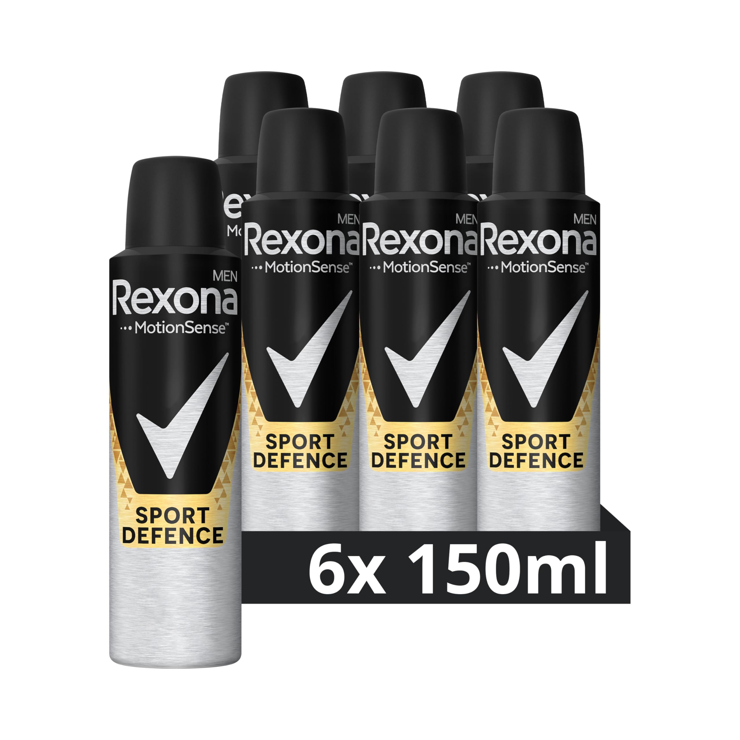 Rexona deodorante Men Antitranspirant Deospray Men Sport Defence 150 Ml, da uomo