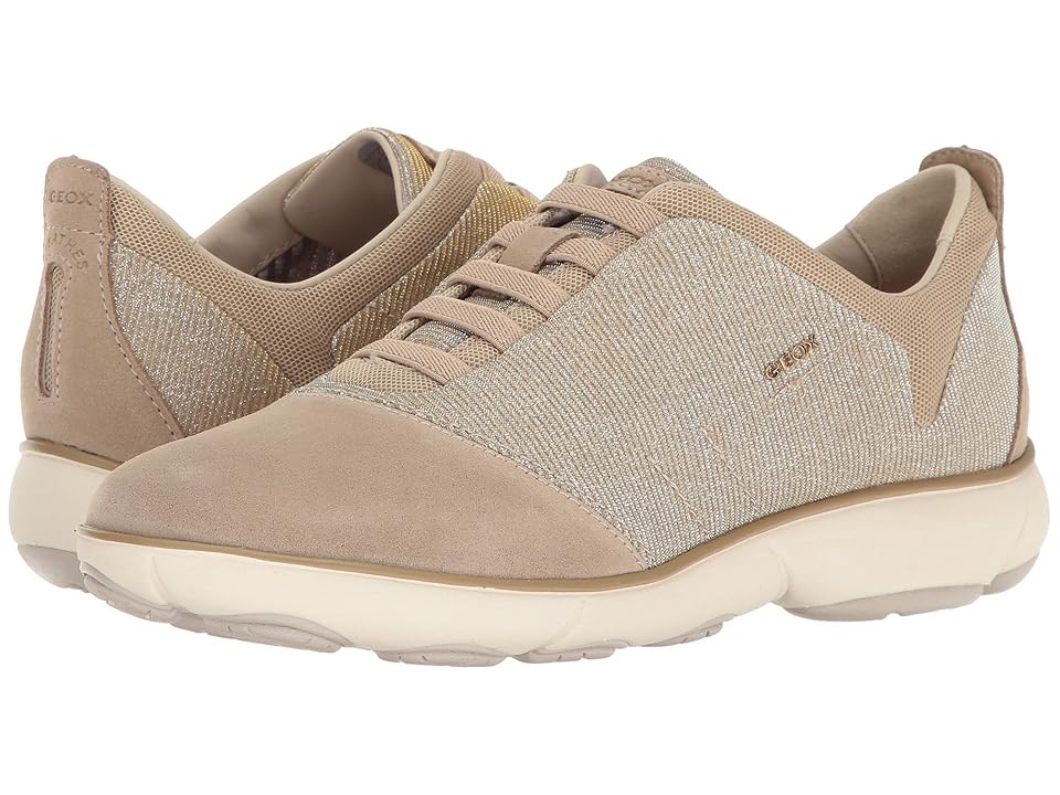 

Geox W NEBULA 11 (Lead/Light Taupe) Women's Lace up casual Shoes