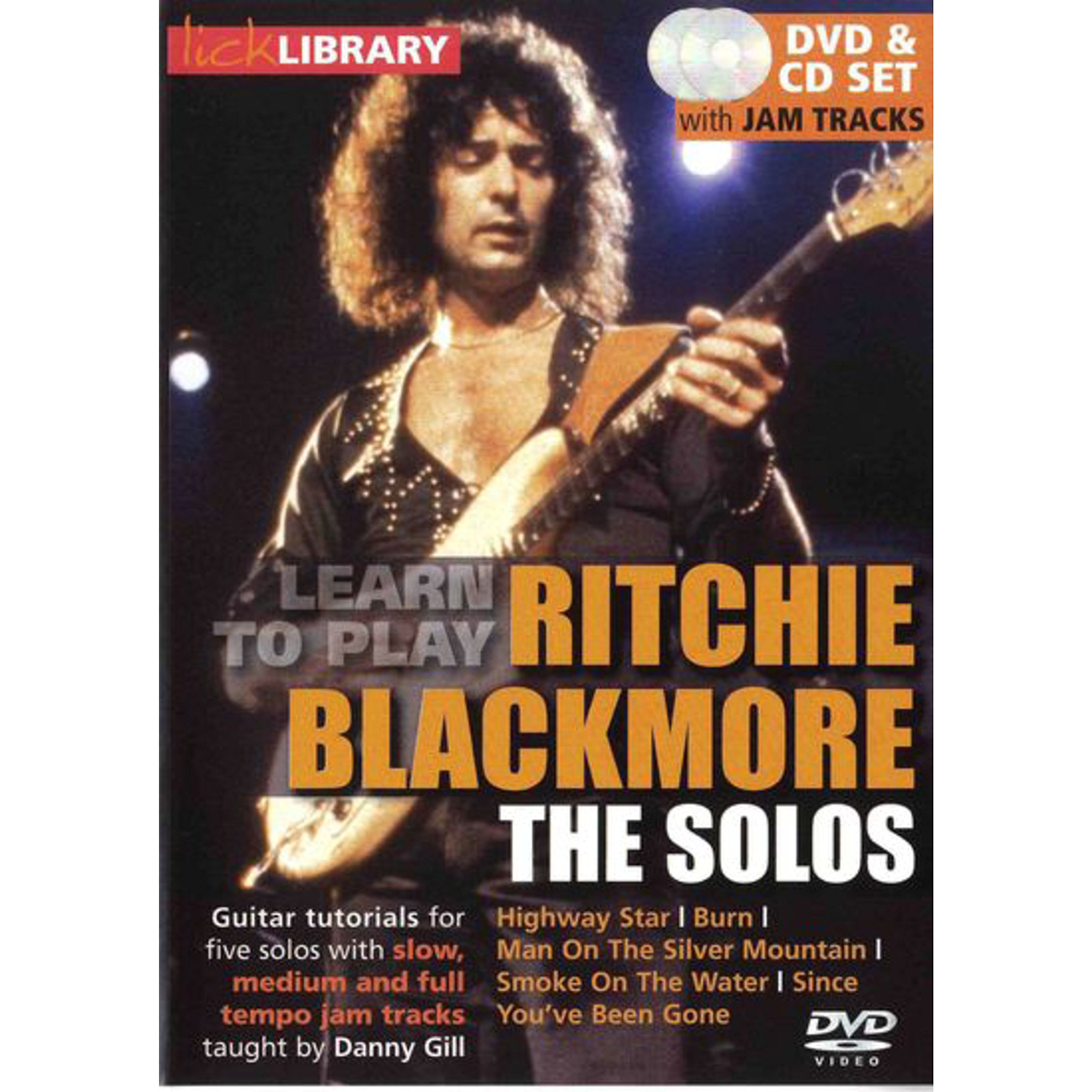 Lick Library: Learn To Play Ritchie Blackmore - The Solos [DVD]