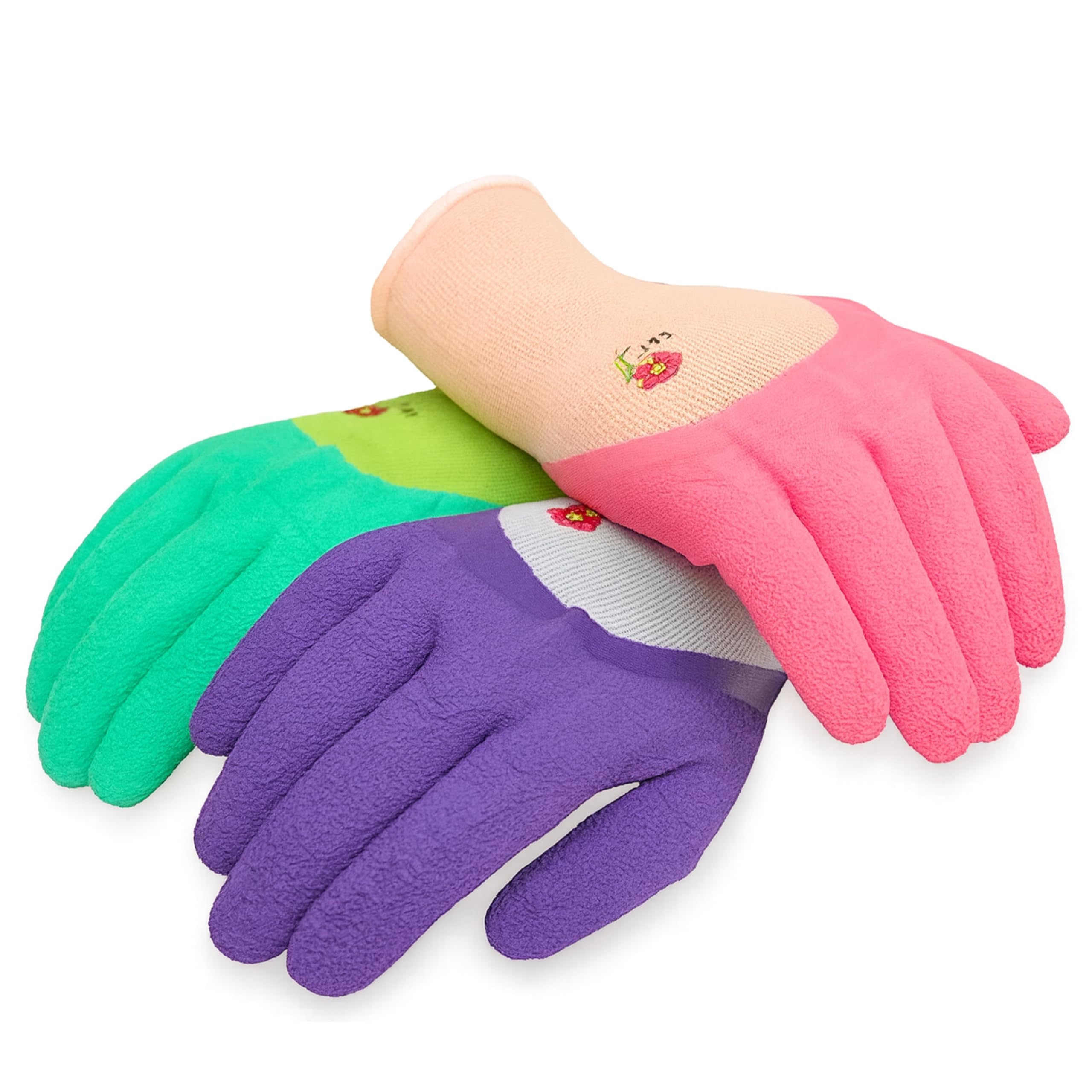 Guantes mujeres fults con Micro espuma de látex Nylon, textura agarre, 3 unidades homeking