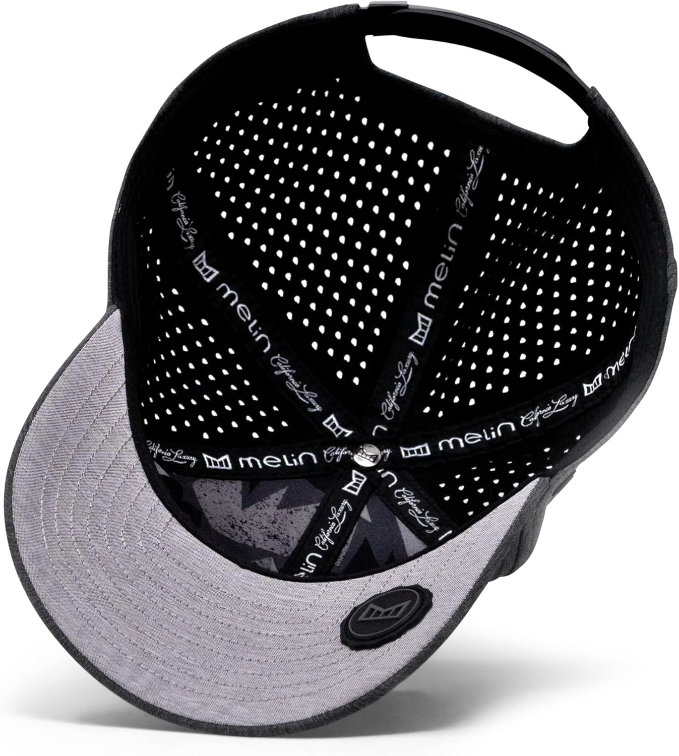 melin A-Game Hydro, Performance Snapback Hats, Water-Resistant Baseball Caps for Men & Women, Golf, Running, or Workout Hat - Image 7