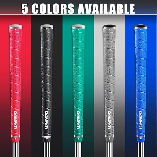 Miniatura 8 de CHAMPKEY WRAP-Y - Juego de 13 empuñaduras de goma para palos de golf con todos los kits de reparación, empuñaduras para palos de golf de alta