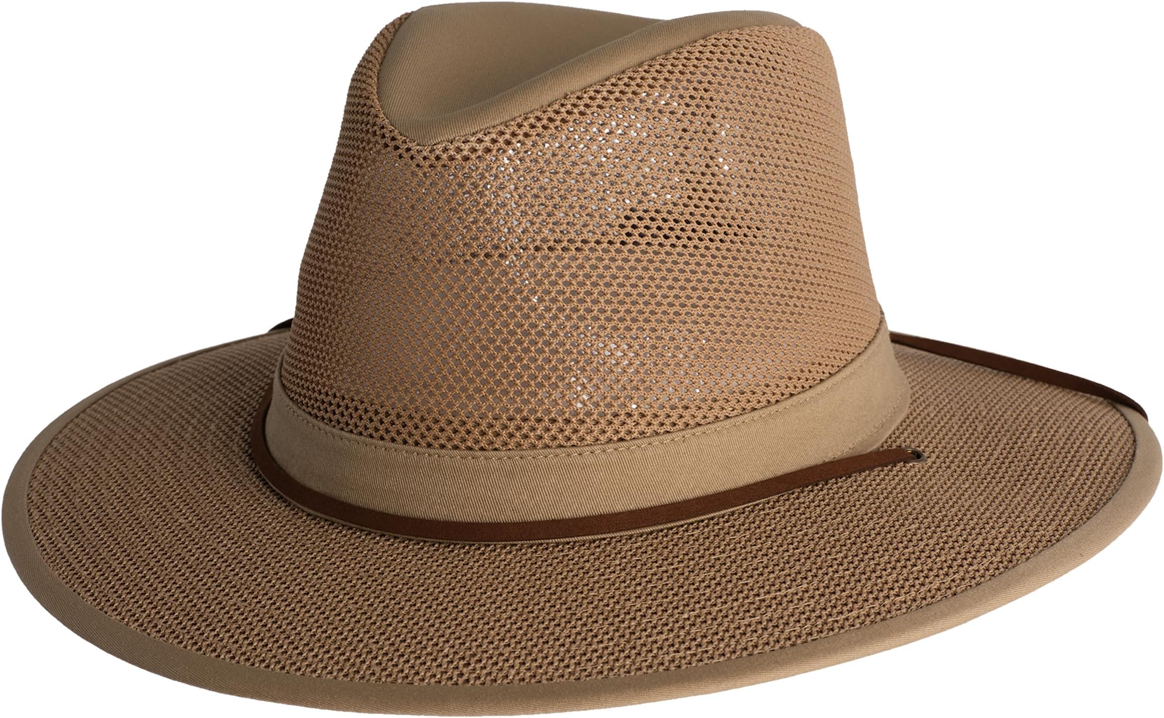 Original Aussie Breezer - Wide-Brim Sun Hat for Men with Adjustable Chin Cord | Perfect Men's Summer Hat