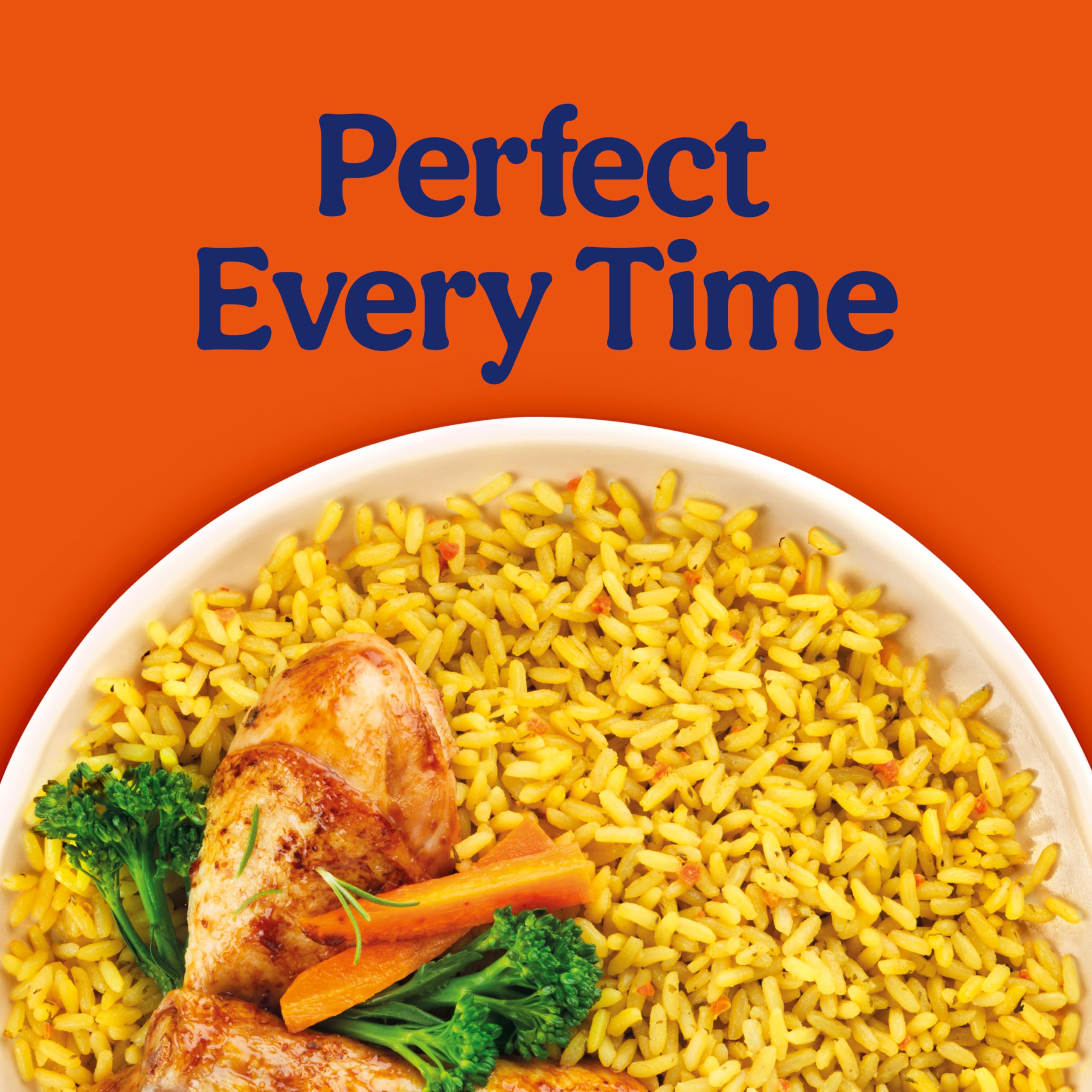 BEN'S ORIGINAL Ready Rice Roasted Chicken Flavored Rice, Easy Dinner Side, 8.8 oz Pouch (Pack of 12)