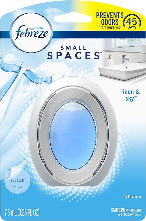 Febreze Febreze Small Spaces, Aromatizante Ambiental, Aroma Linen & Sky