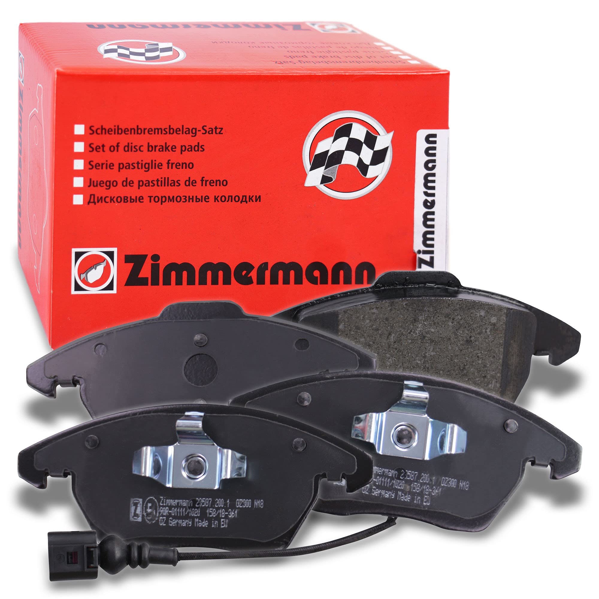 ZIMMERMANN Bremsenset Vorderachse inkl. Bremsscheiben Belüftet Ø 312 312 mm + Bremsbeläge vorne