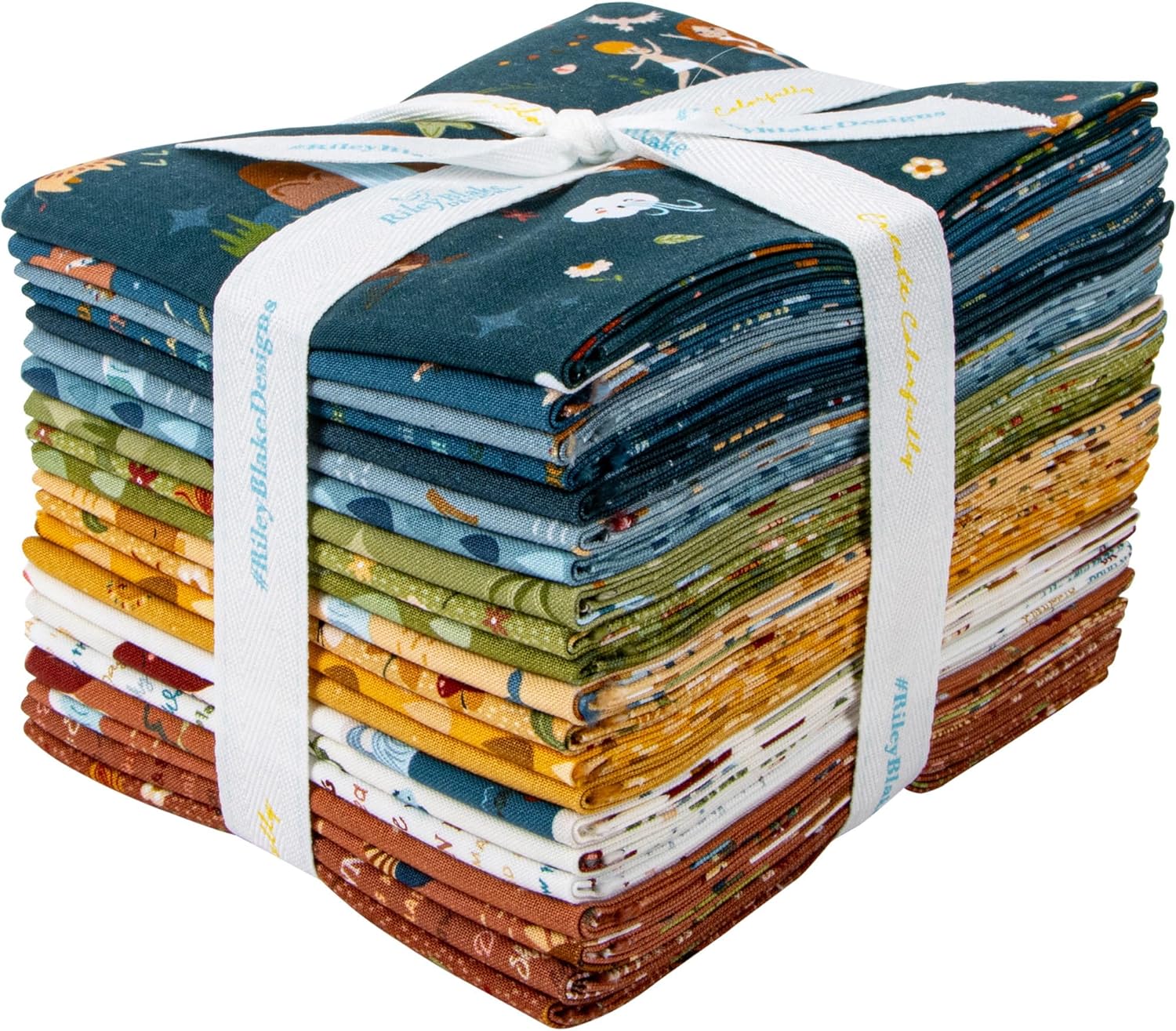 Jennifer Long Created with Love 21 Fat Quarters Riley Blake Designs FQ-15970-21