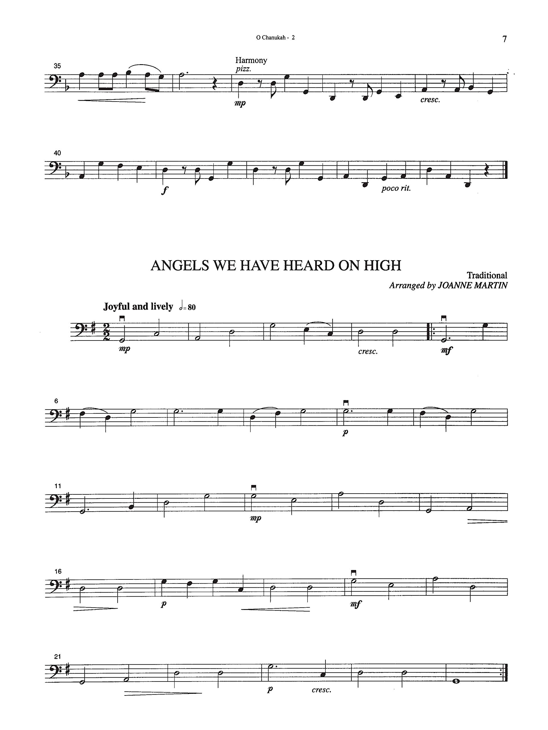 More Festive Strings for String Quartet or String Orchestra: Cello, Part