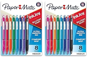 Paper Mate InkJoy 300RT Retractable Ballpoint Pens: Your Writing Companion for Smooth, Vibrant Lines