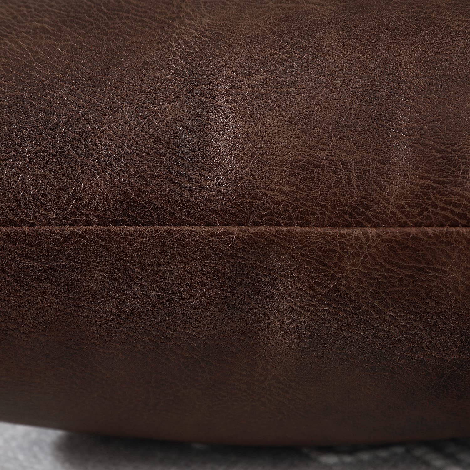 PANOD - Fundas De Almohada Decorativas Lumbar, 16 X 26, Fundas De Almohada Largas De Piel Sintética