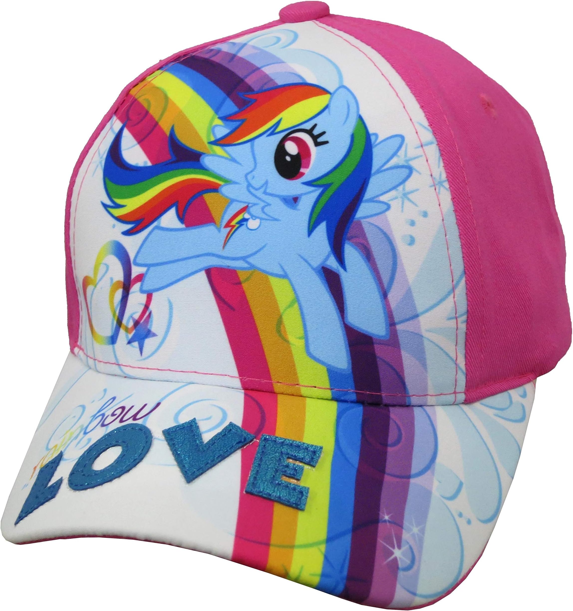 My Little Pony Girls' Rainbow Dash Baseball Cap – Size 4-14 [6014]