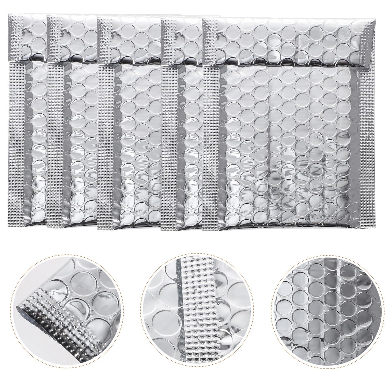 ARTIBETTER 100pezzi Buste Imbottite Chiusura Bolle Buste per Spedizioni e Imballaggio Protezione Affidabile per Oggetti Delicati
