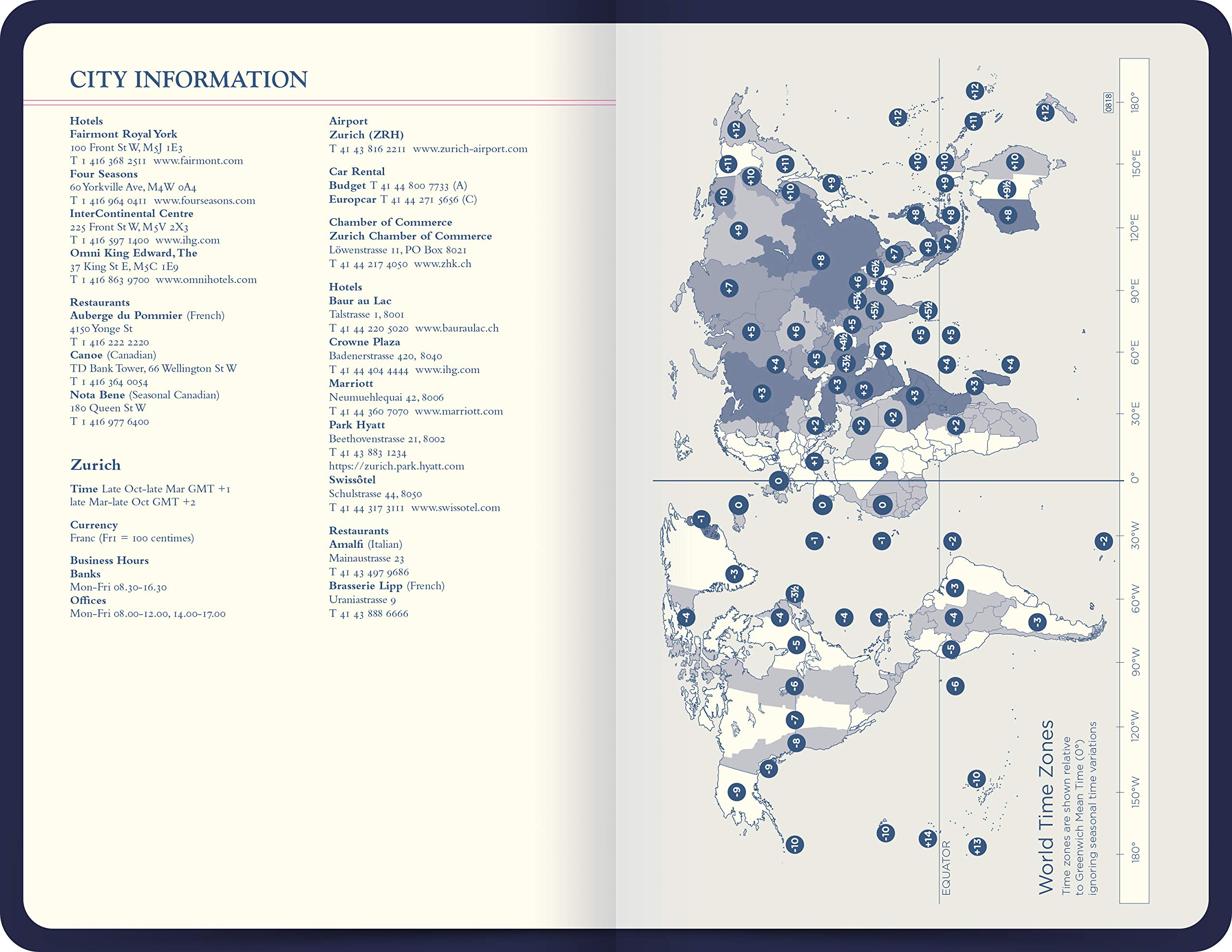 Letts Icon Travel Journal - Navy