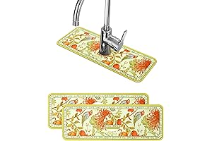 Household Essential: Fantasy Style Non-Slip Diatom Mud Faucet Absorbent Mat