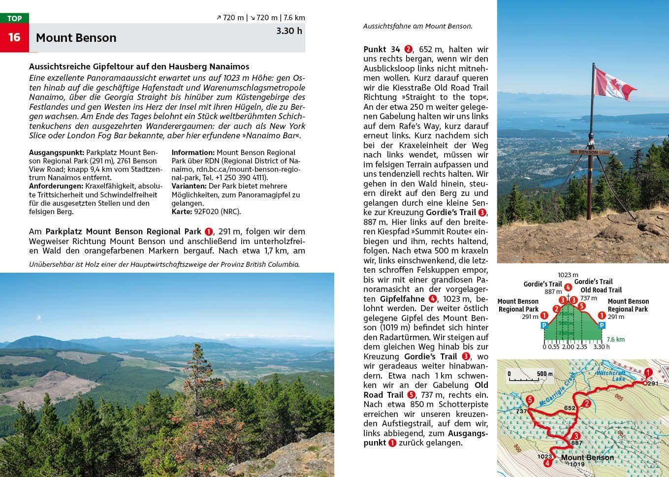 Vancouver Island: Sunshine Coast, Nord-Vancouver bis Whistler. 68 Touren mit GPS-Tracks (Rother Wanderführer)