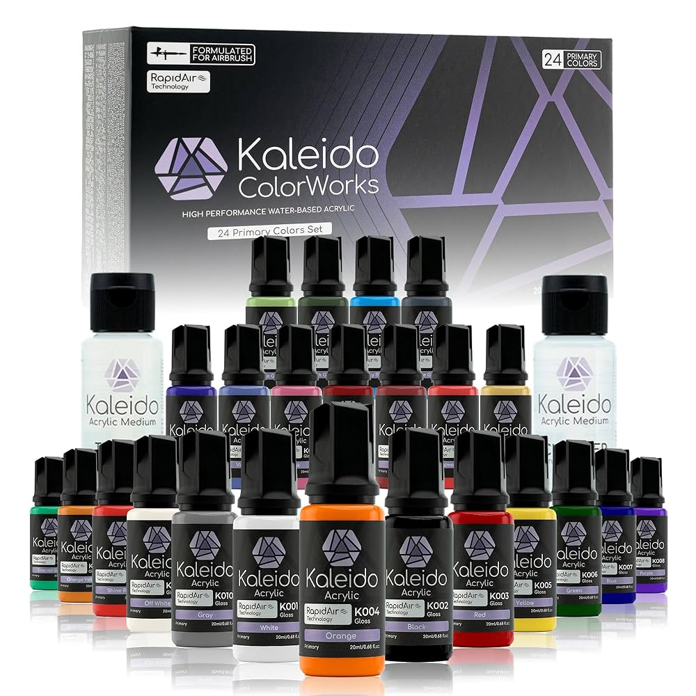 エアブラシ　塗料多数 Amazon | ツールズアイランド(Toolsisland) エアブラシ塗料 水性