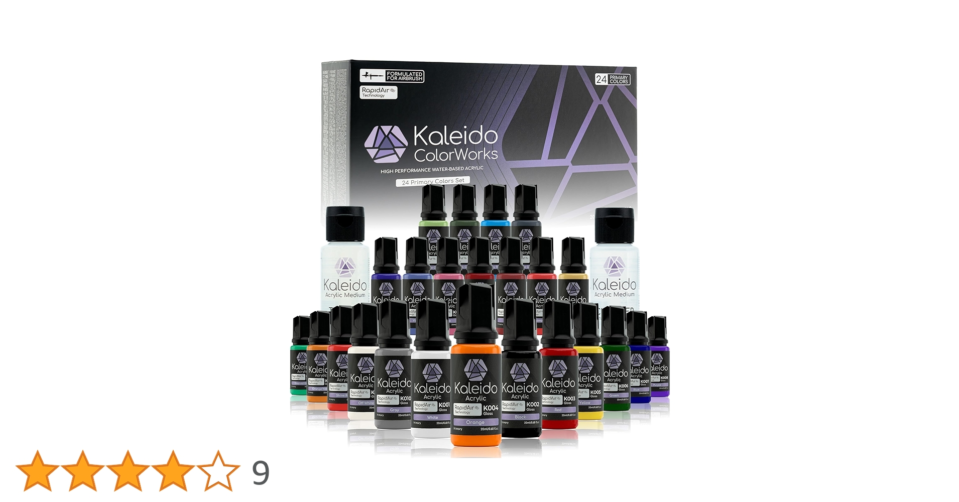 Gaahleri Kaleido 水性アクリル塗料 24色×２セット他 Amazon | Gaahleri Kaleido Mecha 24色セット｜水性アクリル塗料