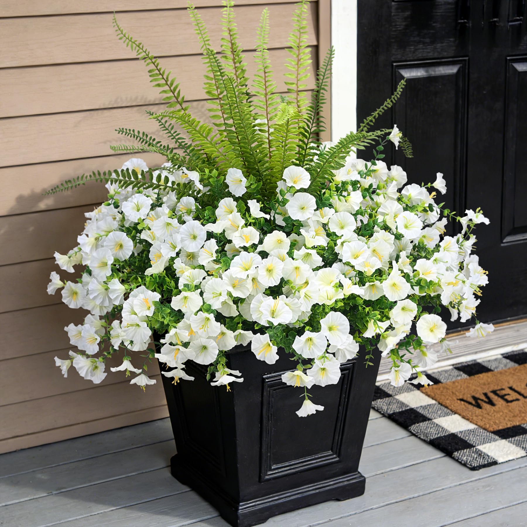 Hrobek 13-Bunch Morning Glory & Tall Fern