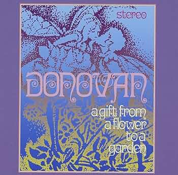 a gift from & flower to DONOVAN ブック 非売品 Donovan A Gift From A Flower To A Garden - Handmade Box Set