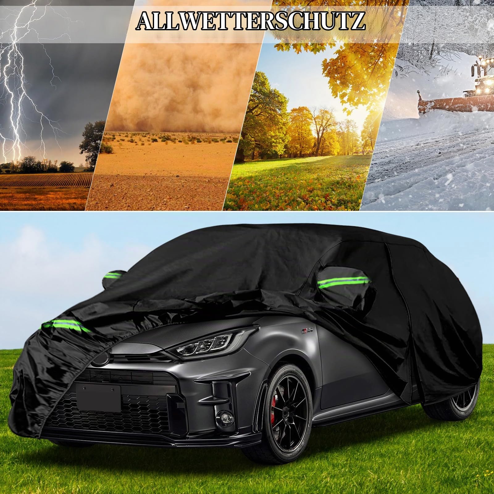 Autoabdeckung Wasserdicht für Toyota Yaris Vitz XP130/XP210/GS/GR 2011-2025