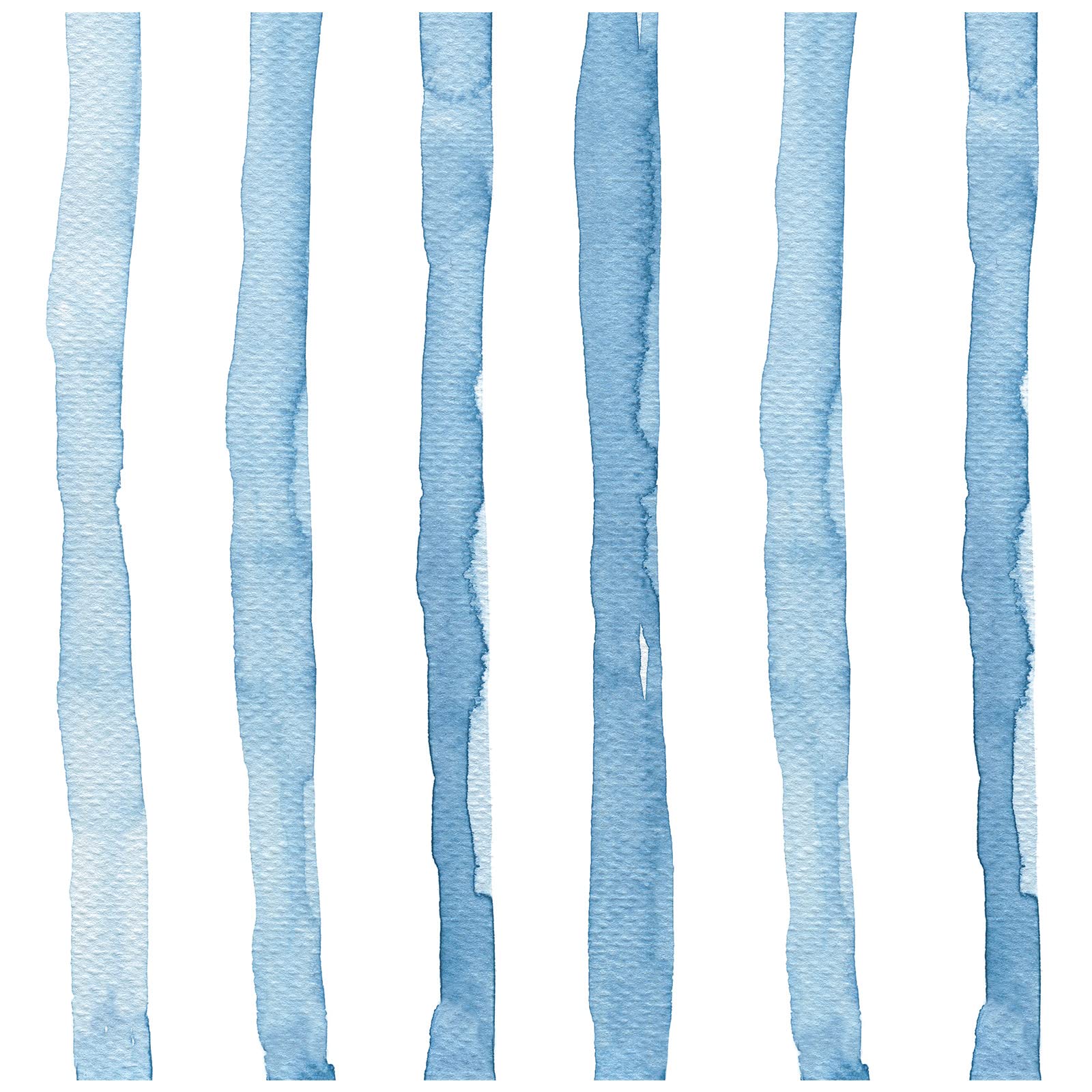 HAOKHOME 96100-1 Watercolor Brush Strokes Stripes Peel and Stick Wallpaper Removable Indigo Blue/White Vinyl Self Adhesive Mural 17.7 Inch x 32.8 foot