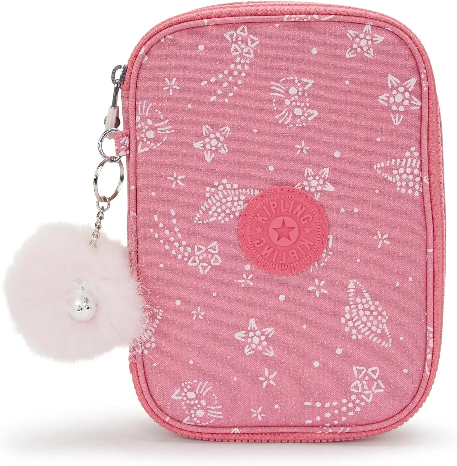 Kipling Women's 100 Pens Case Glitter Cats