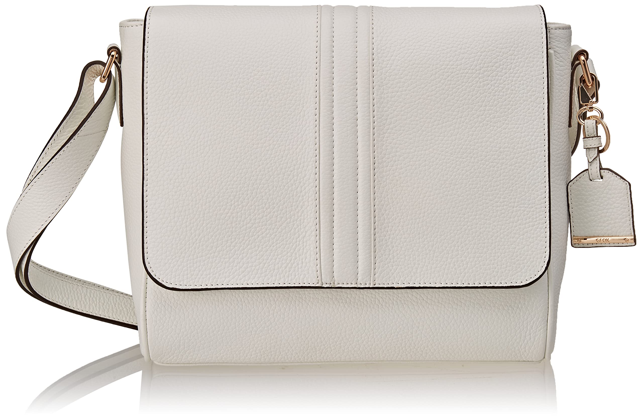 Geox Women's D Alinei Bag, White, One Size