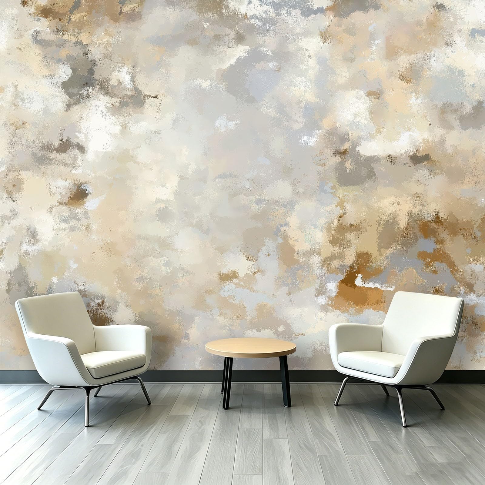 Générique Tapeta z włókniny abstrakcyjny marmur 350 x 256 cm, panoramiczna fototapeta z teksturą chmury mgiełka do salonu, sypialni, kuchni