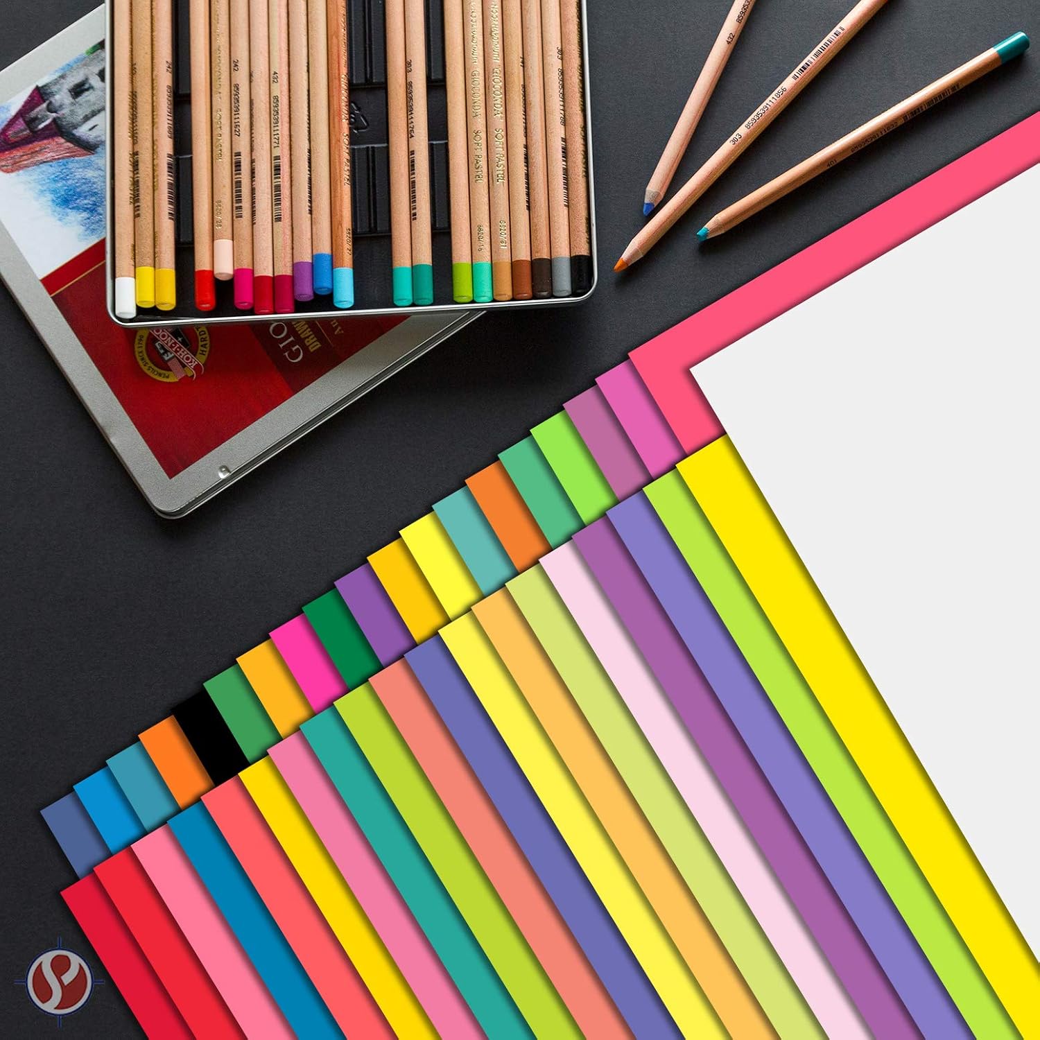 Half Letter Size, 8.5 x 5.5" Premium Color Regular Paper, 500 Sheets Per Pack | Perfect for School Supplies, Holiday crafting, Arts and Crafts | Acid & Lignin Free | Ultra Orange