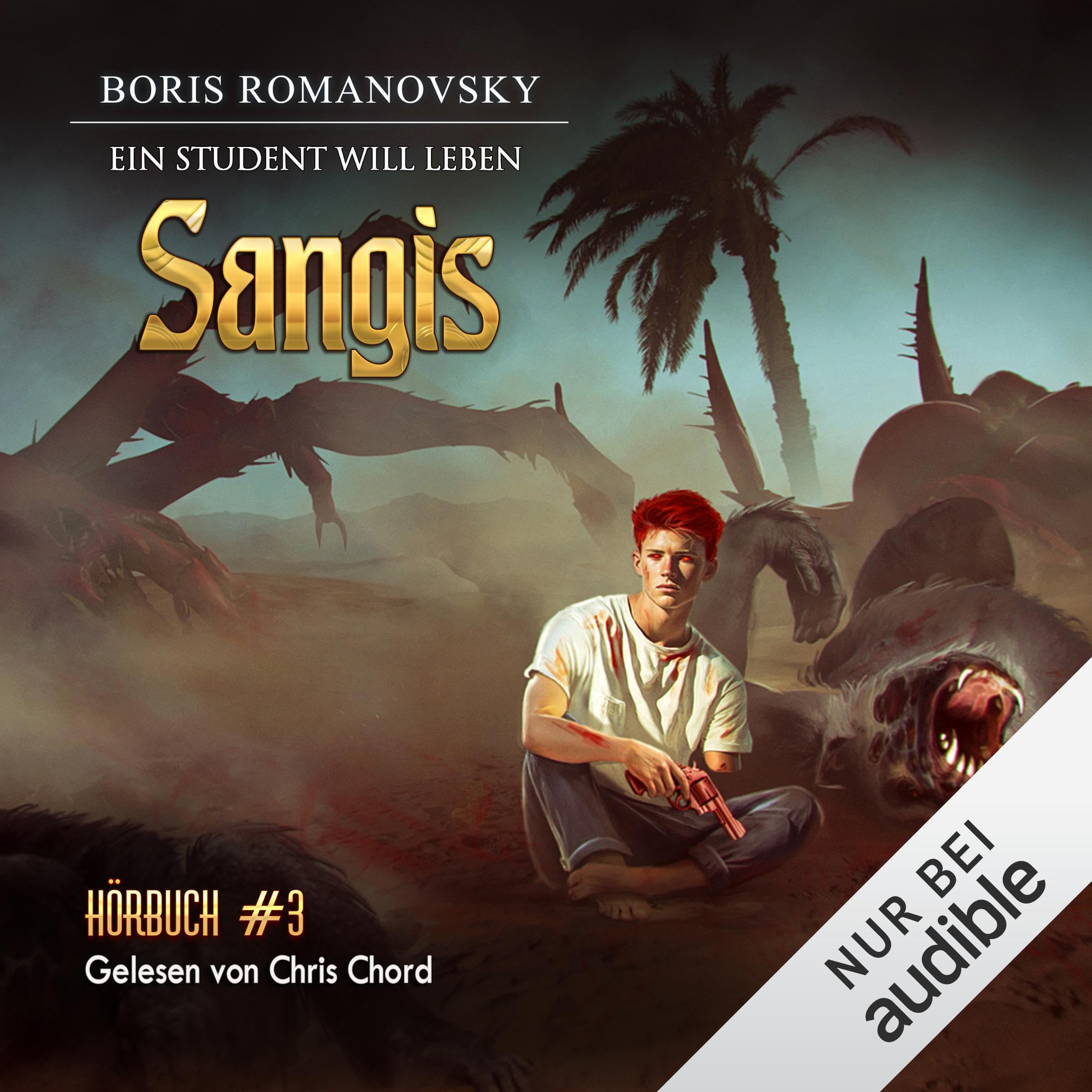Cover art for Sangis. LitRPG-Serie