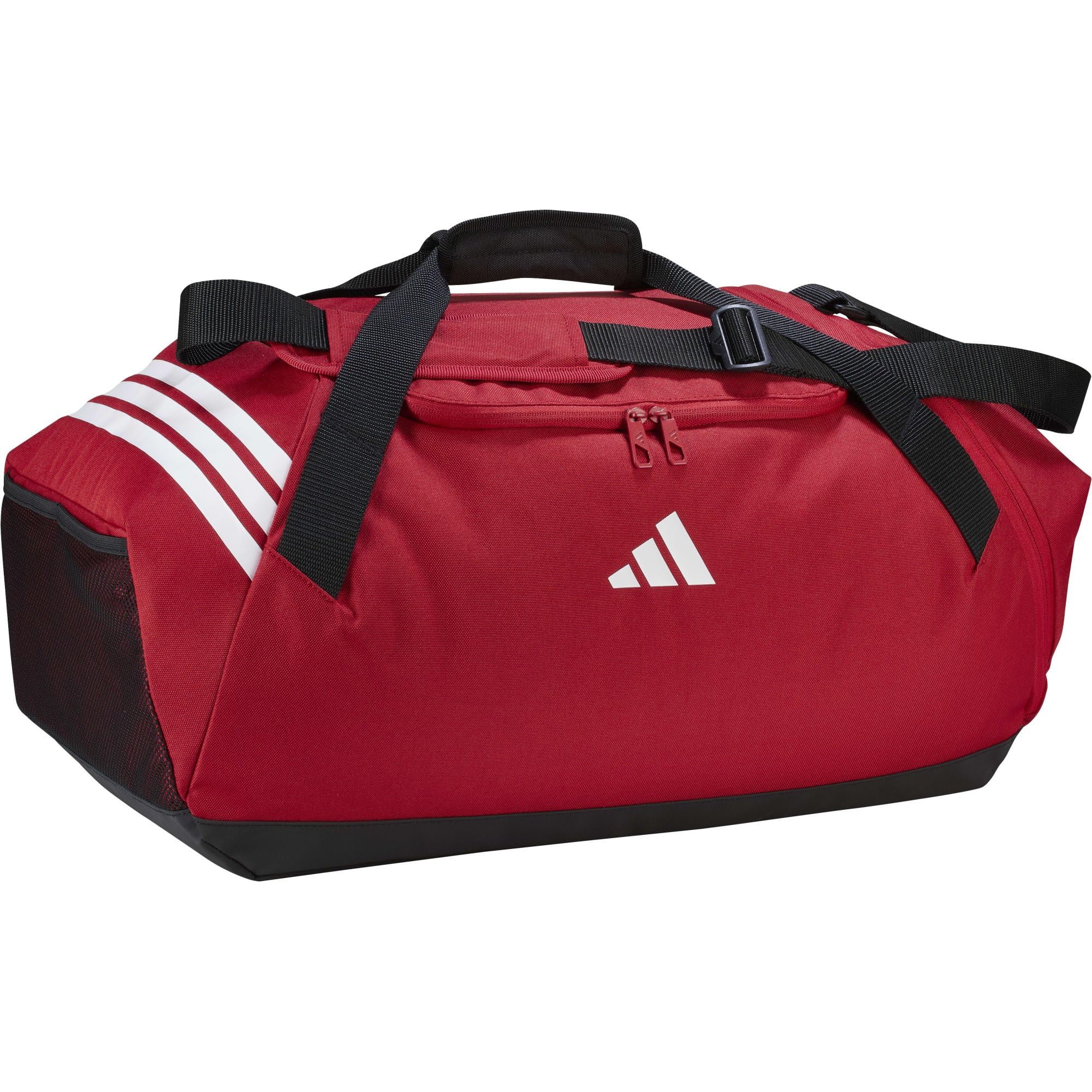 adidas Unisex Tiro Duffle Bag Medium Duffel Bag, Team Power red 2/White, One Size