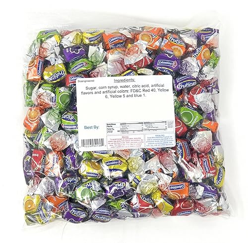 Miniatura 2 de YANKEETRADERS Surtido de dulces de frutas rellenos de fantasía (paquete de 2 libras)