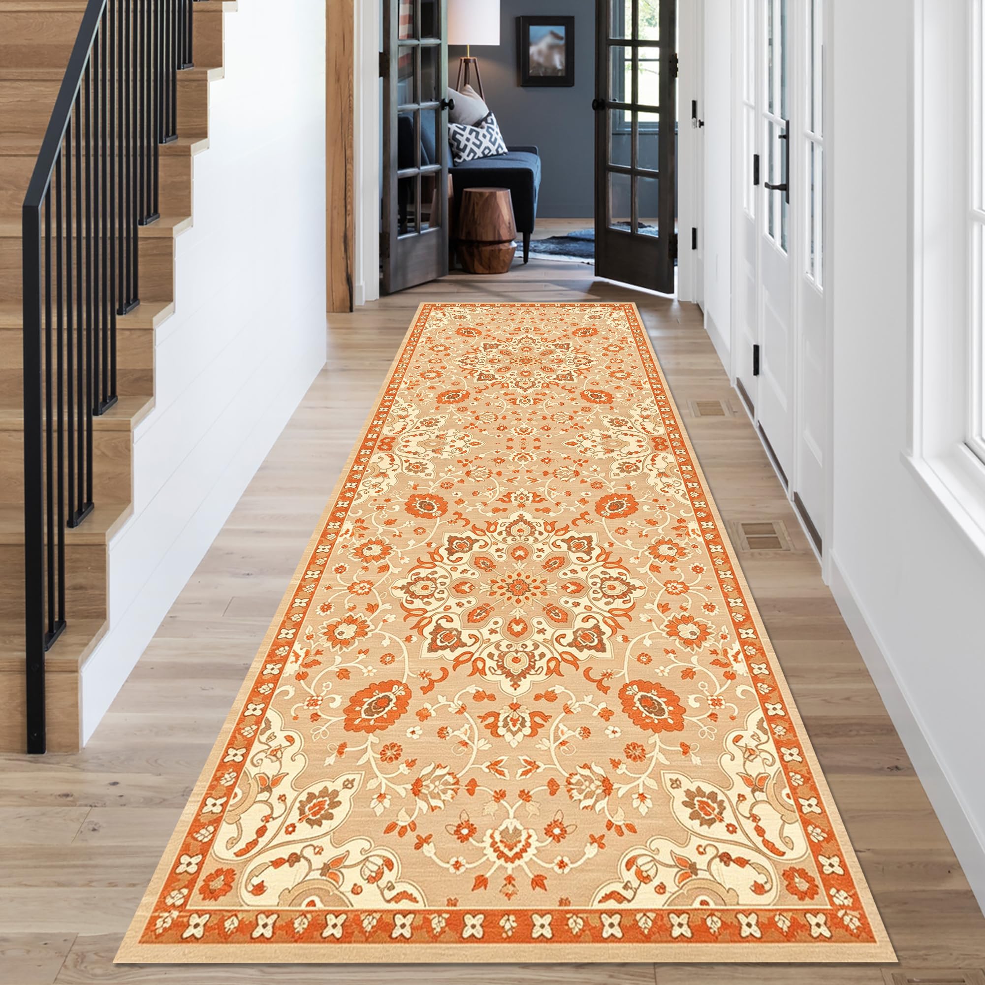 Dywan do przedpokoju antypoślizgowy zmywalny dywan kuchnia chłonny długi dywan 60 x 500 cm dywan wejście do salonu dywaniki do sypialni wejście wycieraczka do kuchni sypialni