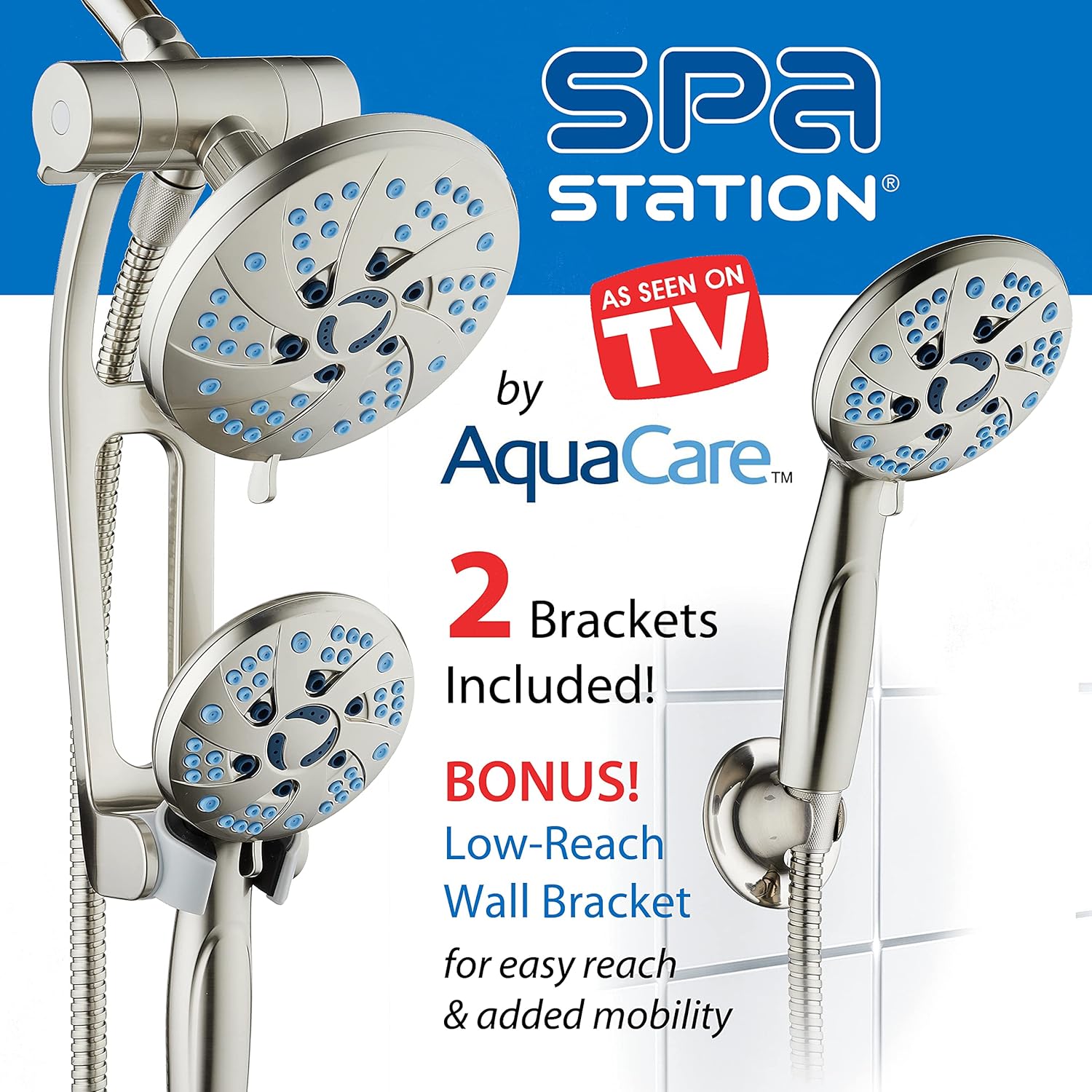 Buy AquaCare Spa Station High Pressure 48mode Rain & Handheld 3way